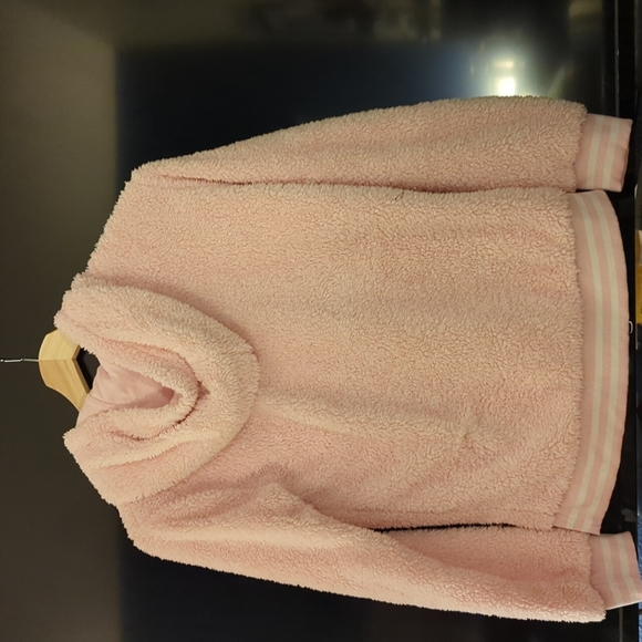 Fila Youth 10/12 Pink Pullover Fleece Hoodie - Picture 3 of 3